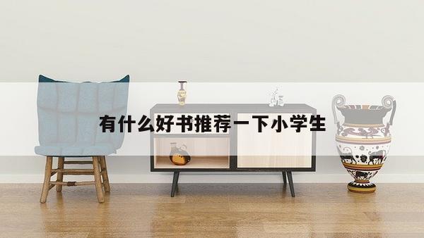 有什么好书推荐一下小学生
