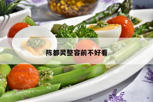 陈都灵整容前不好看