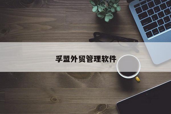 孚盟外贸管理软件