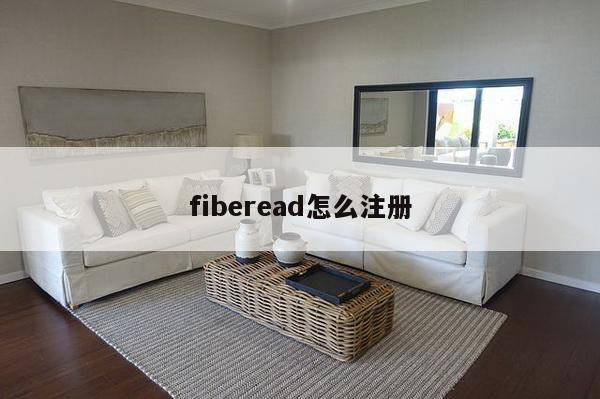 fiberead怎么注册