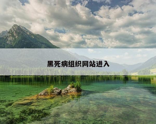黑死病组织网站进入