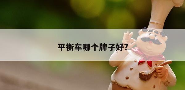平衡车哪个牌子好?