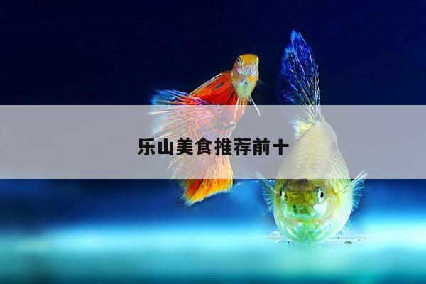 乐山美食推荐前十
