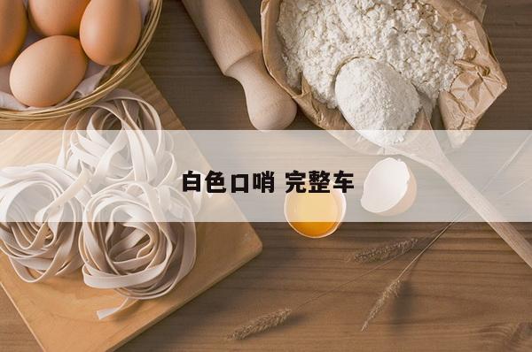 白色口哨 完整车
