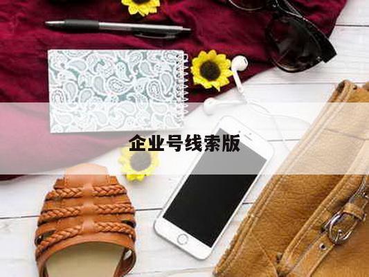 企业号线索版