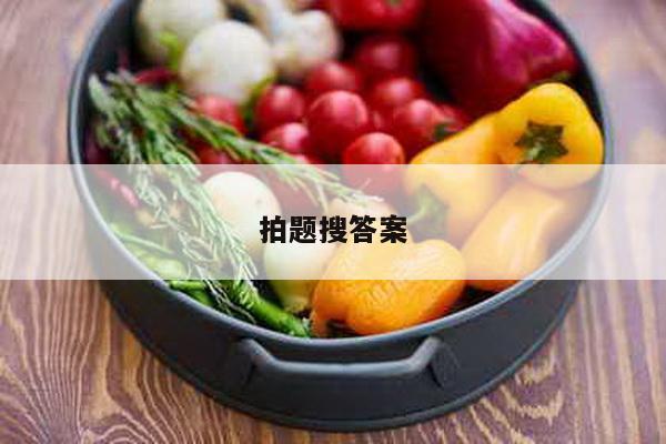 拍题搜答案