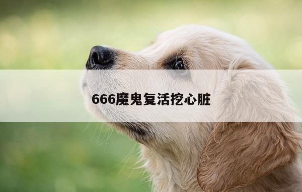 666魔鬼复活挖心脏