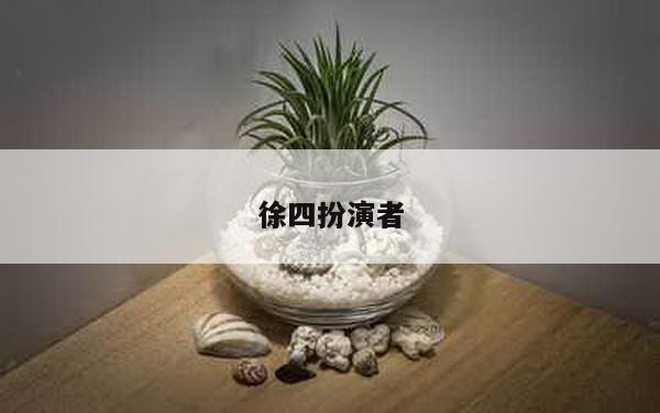 徐四扮演者