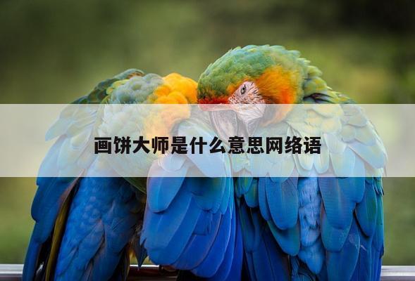 画饼大师是什么意思网络语