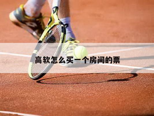 高软怎么买一个房间的票