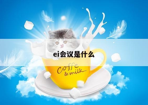 ei会议是什么