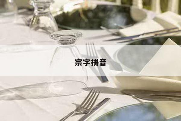 宗字拼音