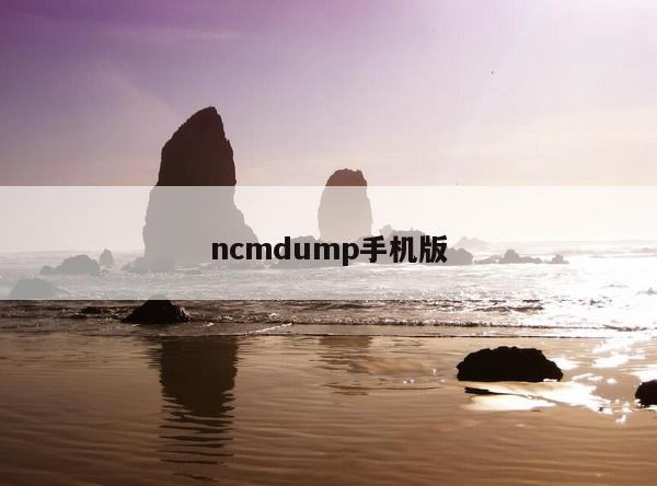 ncmdump手机版