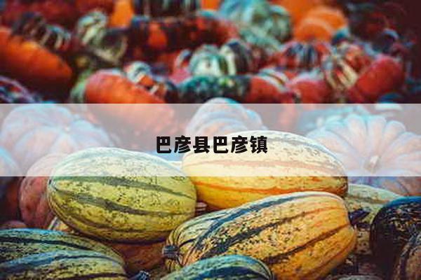 巴彦县巴彦镇