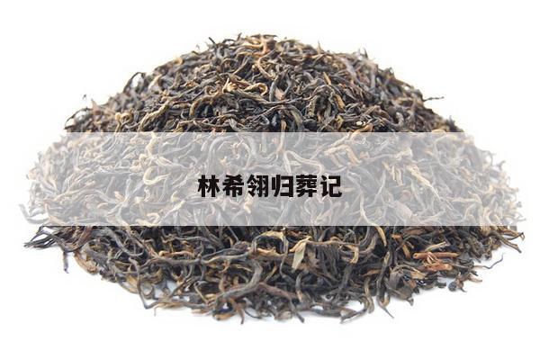 林希翎归葬记