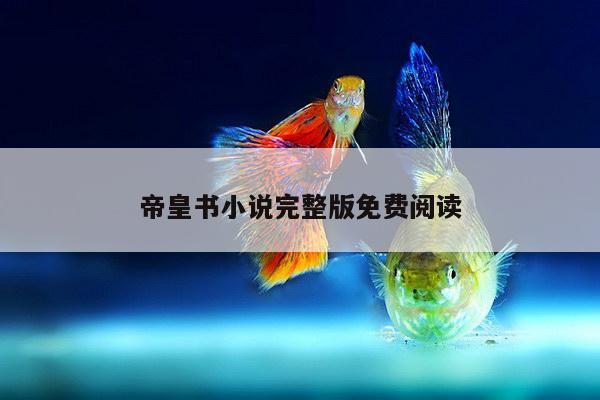 帝皇书小说完整版免费阅读
