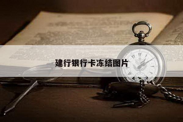 建行银行卡冻结图片