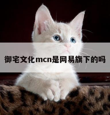 御宅文化mcn是网易旗下的吗