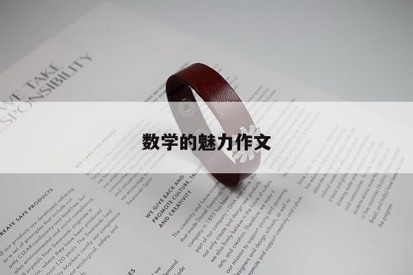 数学的魅力作文