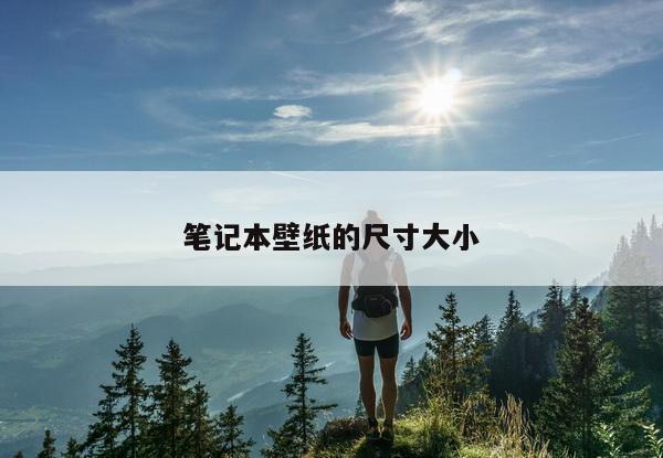 笔记本壁纸的尺寸大小